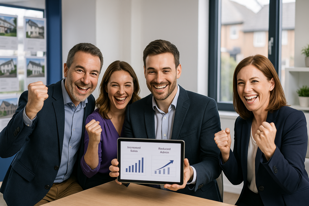 London property viewing coordinated through AI automation