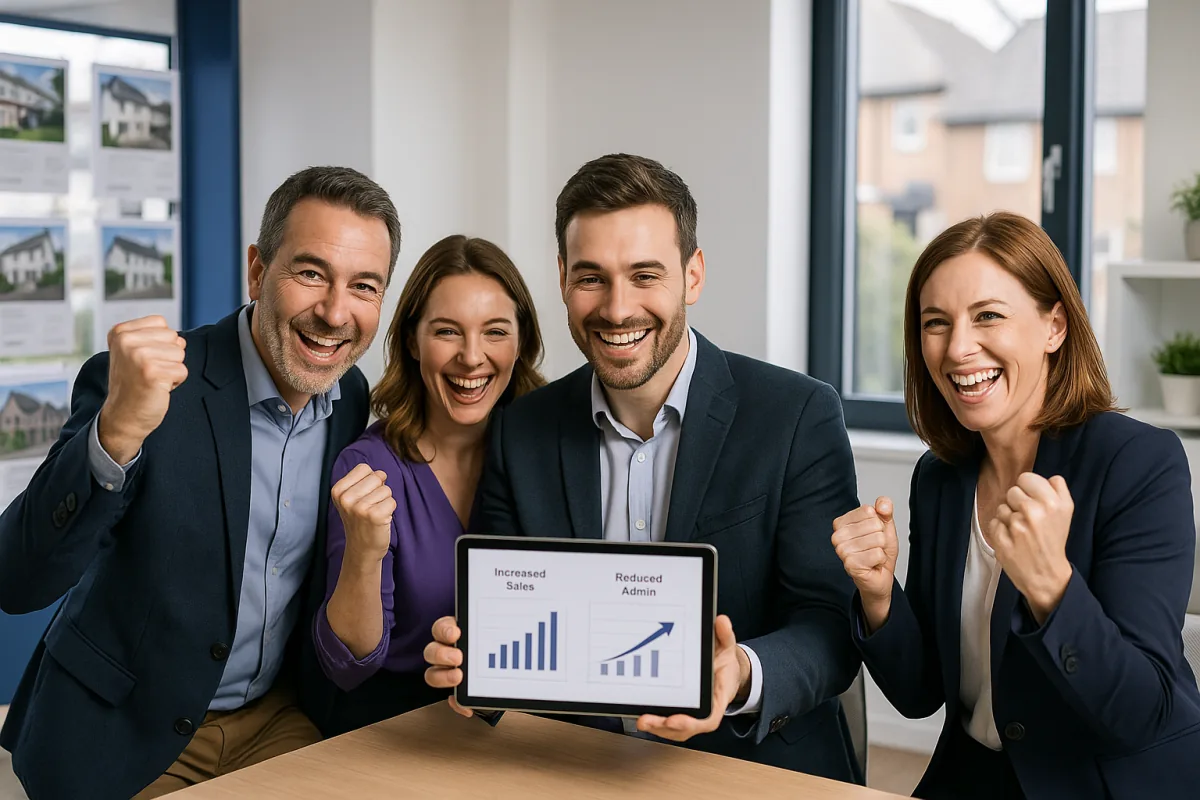 London property viewing coordinated through AI automation