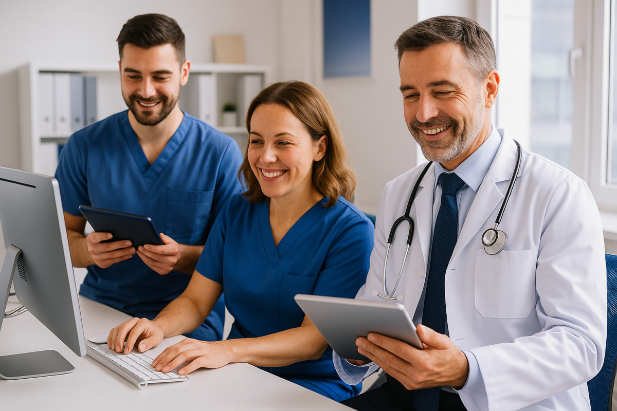 Business AI Agents local AI solutions for SMB healthcare in the UK