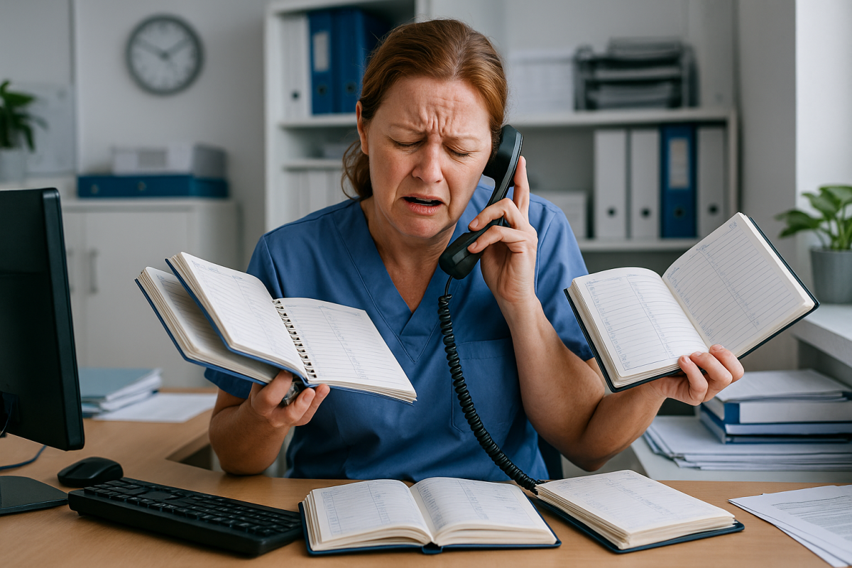 UK GP using AI automation dashboard in practice