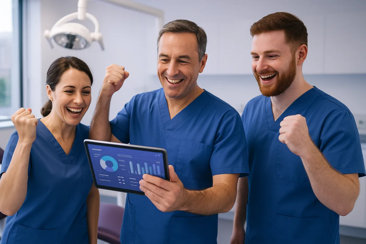Business AI Agents custom AI dashboard for UK dentists