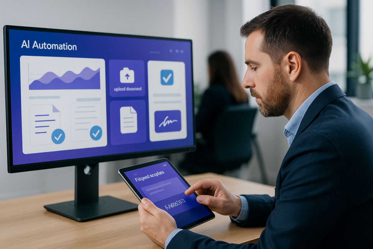 AI document processing for UK accountants extracting invoice and receipt data