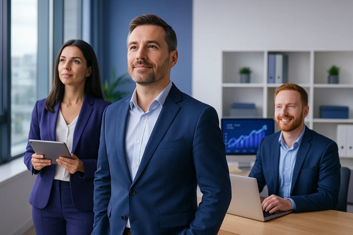 AI automation chatbot on UK SMB website