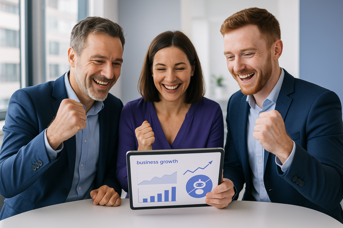 Business AI Agents custom AI chatbot dashboard for the UK