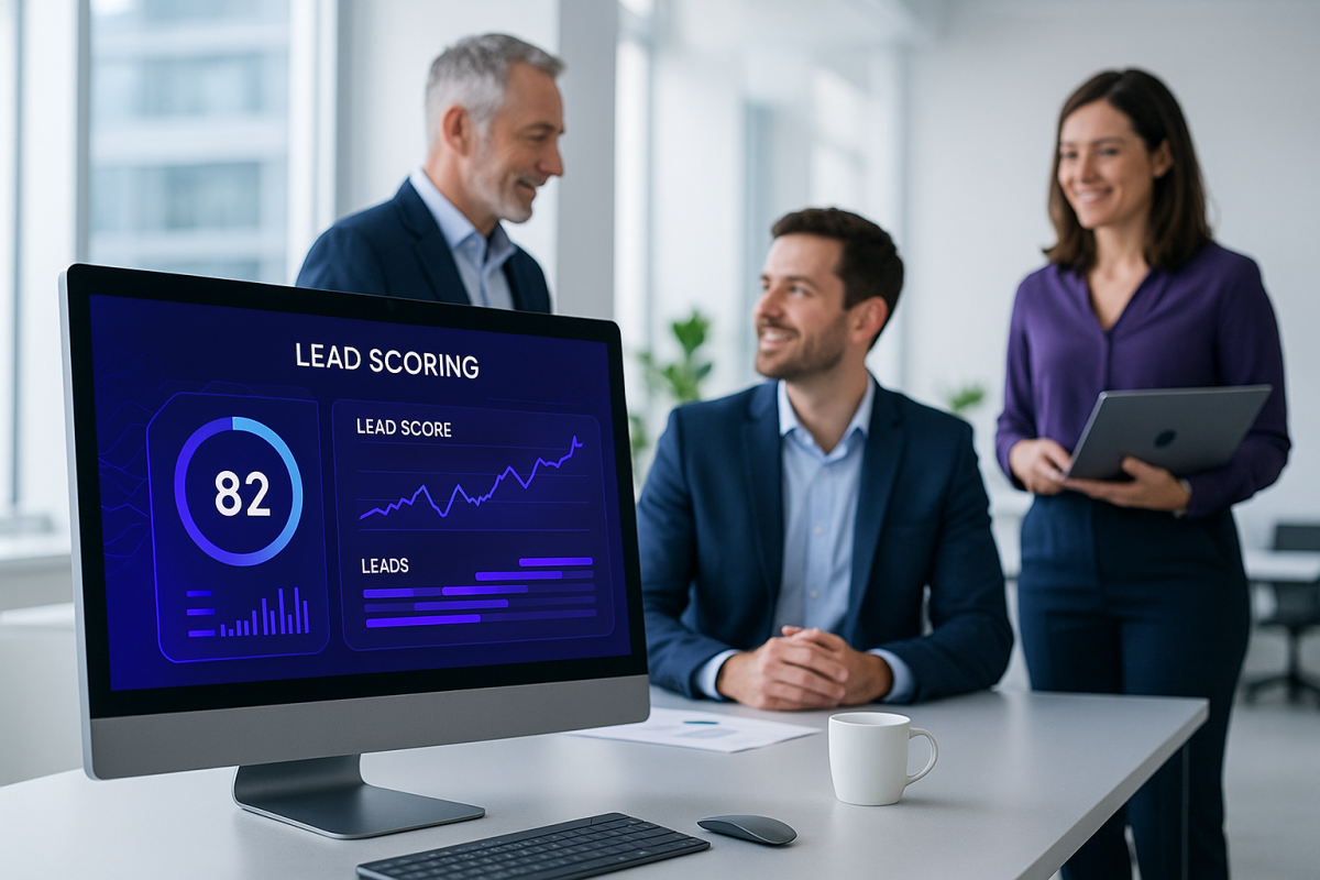 UK estate agent using AI lead routing