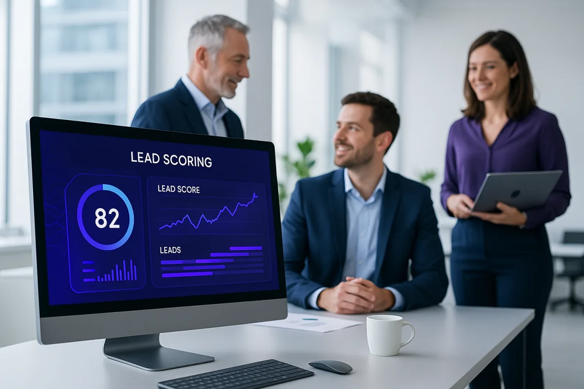 UK estate agent using AI lead routing