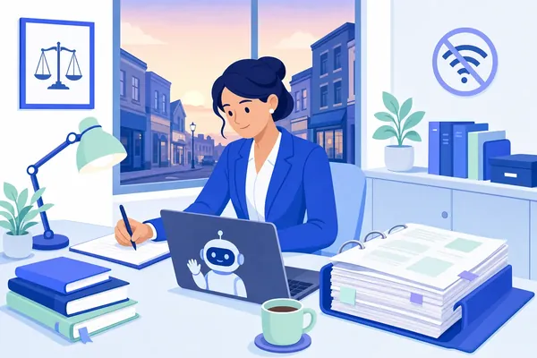 Is There an Offline AI? How AI Works Without the Internet, and Why a Law Firm Would Want One